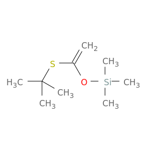 Silane, [[1-[(1,1-dimethylethyl)thio]ethenyl]oxy]trimethyl-