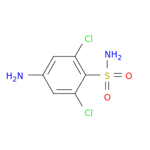 4-Amino-2,6-dichlorobenzene-1-sulfonamide