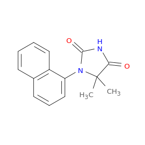 2,4-Imidazolidinedione, 5,5-dimethyl-1-(1-naphthalenyl)-