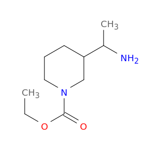 ethyl 3-(1-aminoethyl)piperidine-1-carboxylate