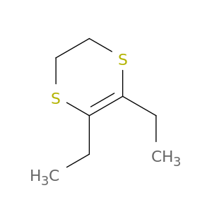1,4-Dithiin, 2,3-diethyl-5,6-dihydro-