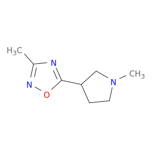 3-甲基-5-(1-甲基吡咯烷-3-基)-1,2,4-恶二唑