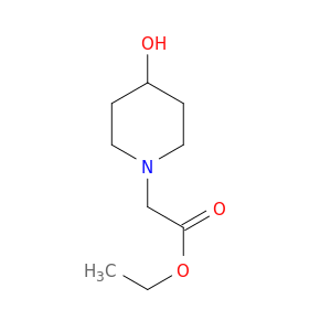 ethyl 2-(4-hydroxypiperidin-1-yl)acetate