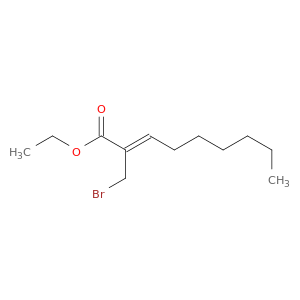 2-Nonenoic acid, 2-(bromomethyl)-, ethyl ester, (Z)-