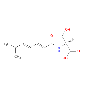L-Serine, N-[(2E,4E)-6-methyl-1-oxo-2,4-heptadienyl]-