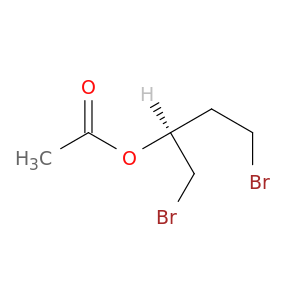 2-Butanol,1,4-dibromo-, 2-acetate, (2S)-