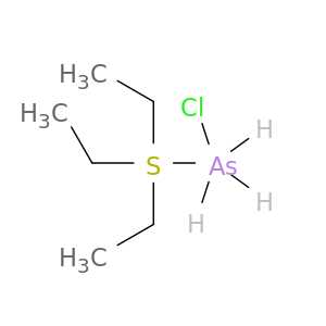Arsorane, chlorotriethylmercapto-