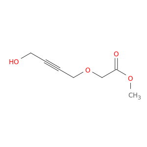 Acetic acid, [(4-hydroxy-2-butynyl)oxy]-, methyl ester