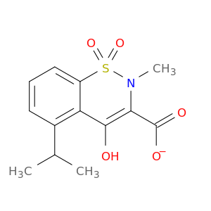 4-羟基-2-甲基-2H-1,2-苯并噻嗪-3-羧酸异丙酯-1,1-二氧化物