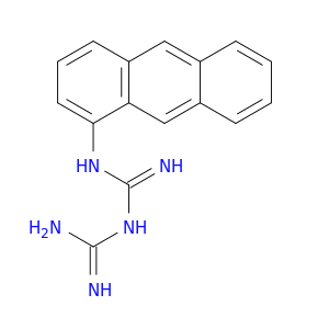 Imidodicarbonimidic diamide, N-1-anthracenyl-