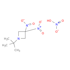 Azetidine, 1-(1,1-dimethylethyl)-3,3-dinitro-, mononitrate