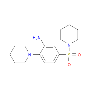 5-(PIPERIDINE-1-SULFONYL)-2-PIPERIDIN-1-YL-PHENYLAMINE