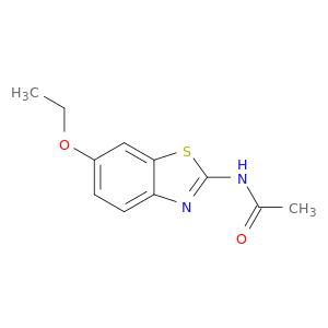 Acetamide, N-(6-ethoxy-2-benzothiazolyl)-