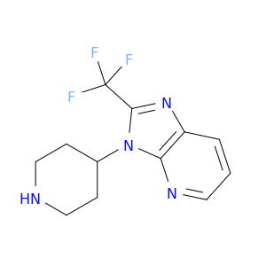 3-(Piperidin-4-yl)-2-(trifluoromethyl)-3H-imidazo[4,5-b]pyridine