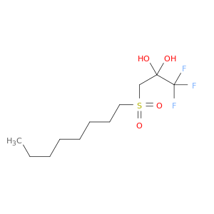 2,2-Propanediol, 1,1,1-trifluoro-3-(octylsulfonyl)-