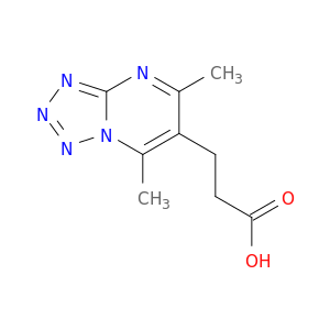 3-{5,7-dimethyl-[1,2,3,4]tetrazolo[1,5-a]pyrimidin-6-yl}propanoic acid