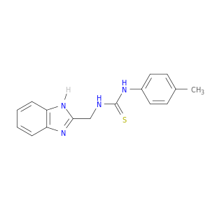 Thiourea, N-(1H-benzimidazol-2-ylmethyl)-N'-(4-methylphenyl)-