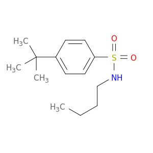 Benzenesulfonamide, N-butyl-4-(1,1-dimethylethyl)-