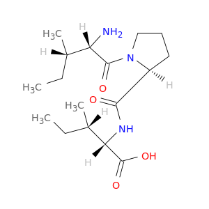 (2S,3S)-2-((S)-1-((2S,3S)-2-氨基-3-甲基戊酰基)吡咯烷-2-甲酰胺基)-3-甲基戊酸
