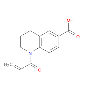 1-(丙-2-烯酰基)-1,2,3,4-四氢喹啉-6-羧酸