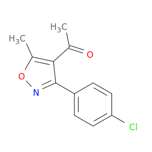 1-[3-(4-氯苯基)-5-甲基异噁唑-4-基]乙烷-1-酮