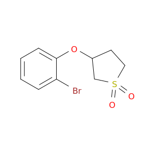 Thiophene, 3-(bromophenoxy)tetrahydro-, 1,1-dioxide