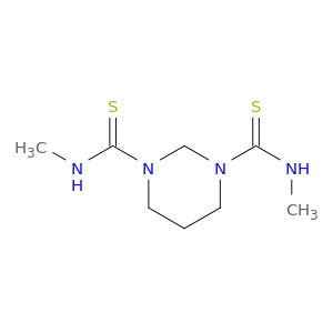 1,3(2H,4H)-Pyrimidinedicarbothioamide, dihydro-N,N'-dimethyl-