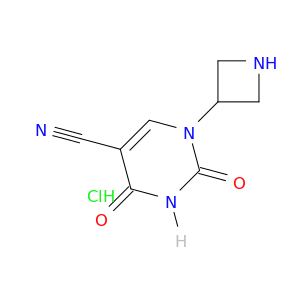 1-(Azetidin-3-yl)-2,4-dioxo-1,2,3,4-tetrahydropyrimidine-5-carbonitrile hydrochloride