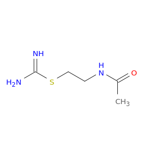 Carbamimidothioic acid, 2-(acetylamino)ethyl ester