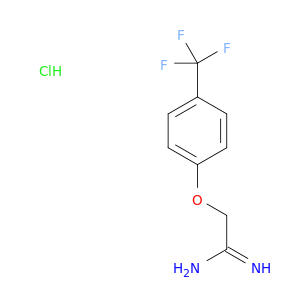 2-[4-(Trifluoromethyl)phenoxy]ethanimidamide Hydrochloride