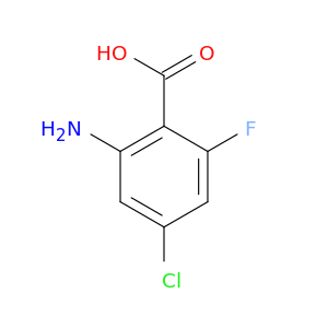 2-氨基-4-氯-6-氟苯甲酸