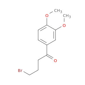 1-Butanone, 4-bromo-1-(3,4-dimethoxyphenyl)-