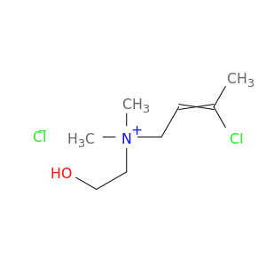 2-Buten-1-aminium, 3-chloro-N-(2-hydroxyethyl)-N,N-dimethyl-, chloride