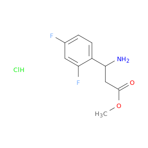 3-氨基-3-(2,4-二氟苯基)丙酸甲酯盐酸盐