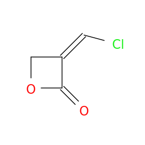2-Oxetanone, 3-(chloromethylene)-, (3Z)-