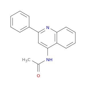 Acetamide, N-(2-phenyl-4-quinolinyl)-