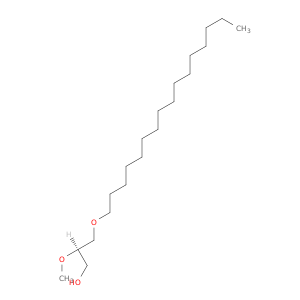 1-Propanol, 3-(hexadecyloxy)-2-methoxy-, (2R)-