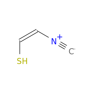 Ethenethiol, 2-isocyano-, (Z)-