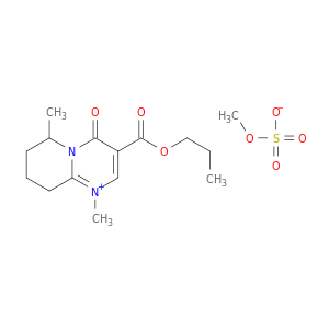 1,6-dimethyl-4-oxo-3-(propoxycarbonyl)-6,7,8,9-tetrahydro-4h-pyrido[1,2-a]pyrimidin-1-ium methyl sulfate
