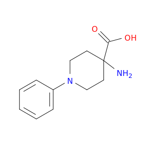 4-Piperidinecarboxylic acid, 4-amino-1-phenyl-