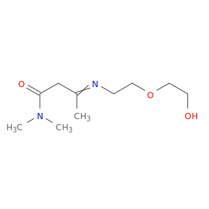 Butanamide, 3-[[2-(2-hydroxyethoxy)ethyl]imino]-N,N-dimethyl-