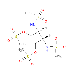 Methanesulfonamide,N,N'-[1,2-bis[[(methylsulfonyl)oxy]methyl]-1,2-ethanediyl]bis-, [S-(R*,R*)]-(9CI)