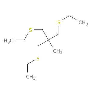 Propane, 1,3-bis(ethylthio)-2-[(ethylthio)methyl]-2-methyl-