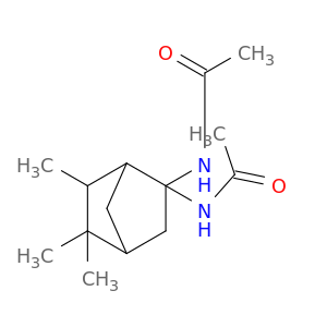Acetamide, N,N'-(5,5,6-trimethylbicyclo[2.2.1]hept-2-ylidene)bis-