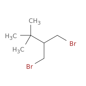 1-bromo-2-(bromomethyl)-3,3-dimethylbutane