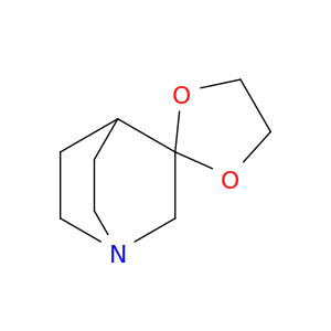 Spiro[1-azabicyclo[2.2.2]octane-3,2'-[1,3]dioxolane](9CI)