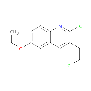 2-Chloro-3-(2-chloroethyl)-6-ethoxyquinoline