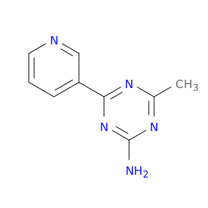1,3,5-Triazin-2-amine, 4-methyl-6-(3-pyridinyl)-