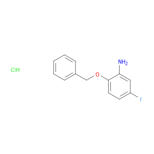 2-(benzyloxy)-5-fluoroaniline hydrochloride