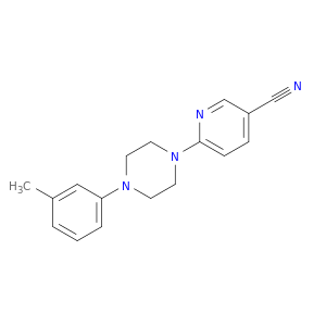6-[4-(3-Methylphenyl)piperazin-1-yl]pyridine-3-carbonitrile